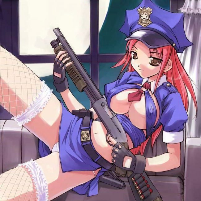 【エロ漫画】エロい婦警さんたちのエロ同人のフルカラーエロ画像ですぅ！ (20)