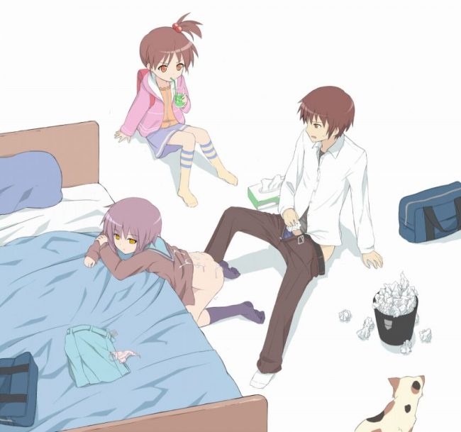 【エロ漫画】涼宮ハルヒの憂鬱のエロ同人のフルカラーエロ画像ですぅ！8 (4)