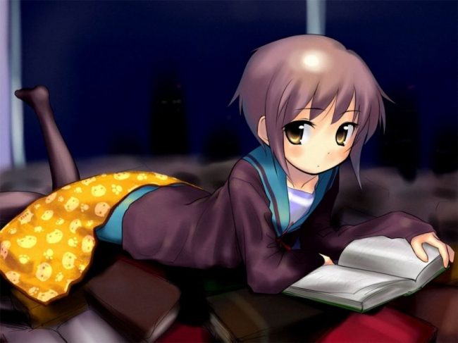 長門 有希の可愛いエロ画像 001 (59)