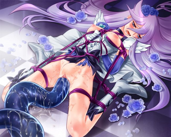 【エロ漫画】正義のヒロインが陵辱されまくってるエロ同人のフルカラーエロ画像ですぅ！ (2)