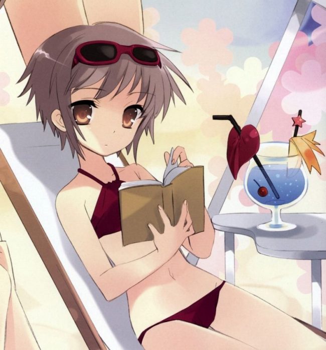 長門 有希の可愛いエロ画像 001 (28)
