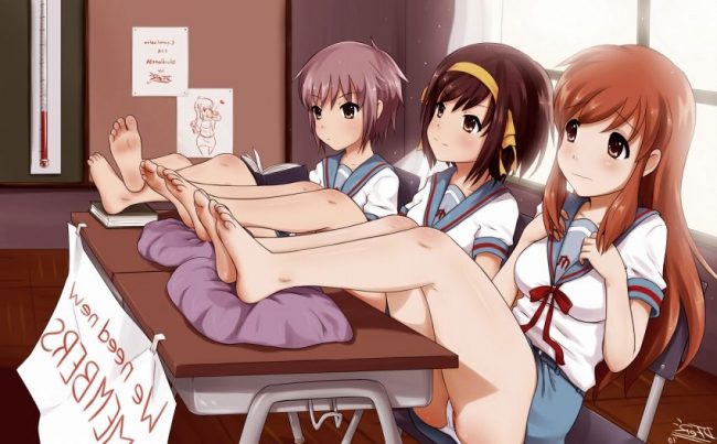 【エロ漫画】涼宮ハルヒの憂鬱のエロ同人のフルカラーエロ画像ですぅ！2 (10)