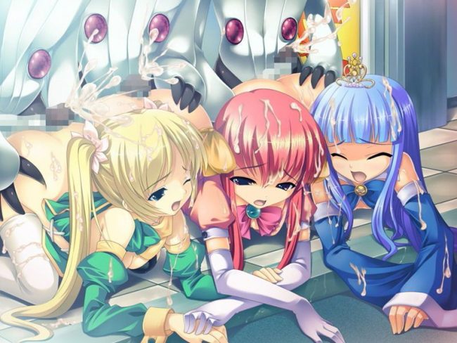 【エロ漫画】正義のヒロインが陵辱されまくってるエロ同人のフルカラーエロ画像ですぅ！ (22)