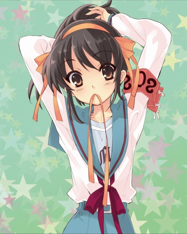 【エロ漫画】涼宮ハルヒの憂鬱のエロ同人のフルカラーエロ画像ですぅ！12(13)