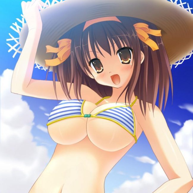 【エロ漫画】涼宮ハルヒの憂鬱のエロ同人のフルカラーエロ画像ですぅ！13(2)