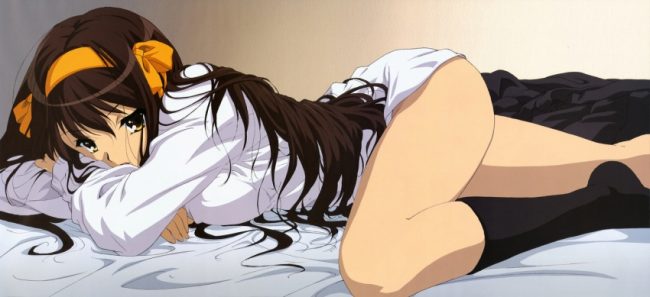 【エロ漫画】涼宮ハルヒの憂鬱のエロ同人のフルカラーエロ画像ですぅ！14(21)
