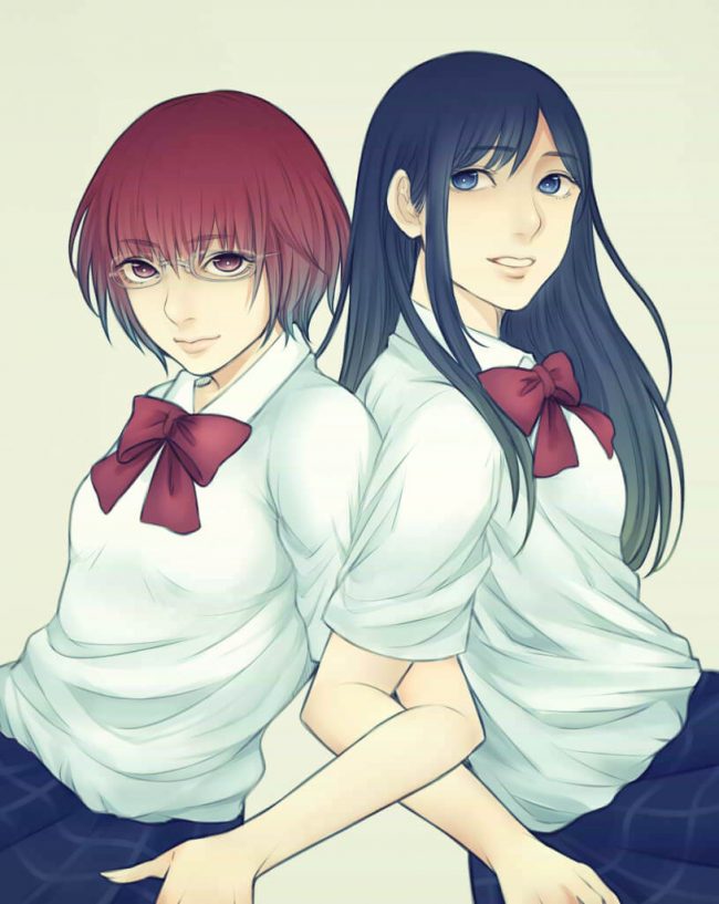 惡の華のエロ同人のフルカラーエロ画像ですぅ！【無料 エロ同人】