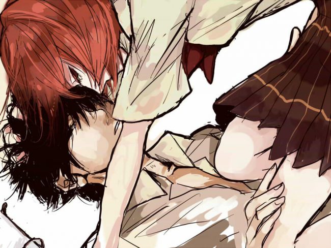 【エロ漫画】惡の華のエロ同人のフルカラーエロ画像ですぅ！【無料 エロ同人】_035