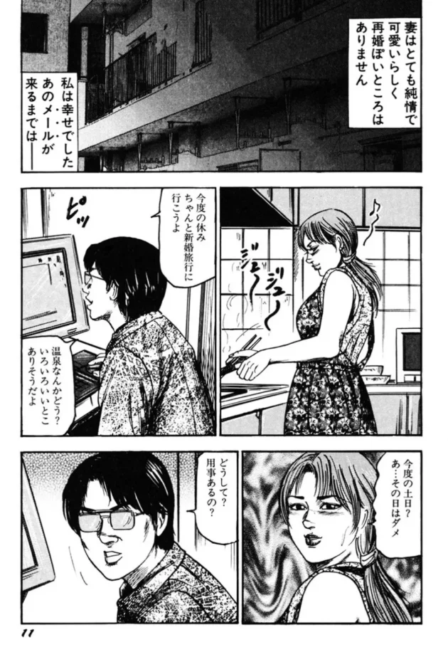 再婚した妻の元夫から来たメールで妻が肉便器にされてると知って発狂した件。10