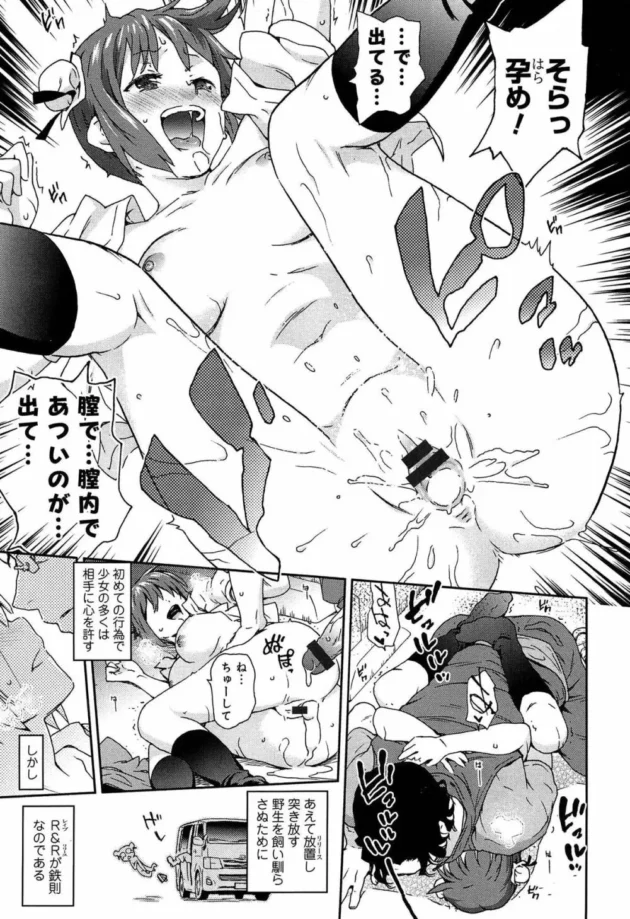 野生の少女をレイプして種付けする仕事【無料 エロ同人】11
