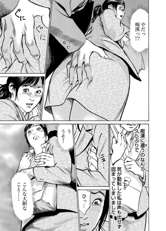 痴漢にレイプされた挙句、それ見て発情した息子にもセックス【無料 エロ同人】6