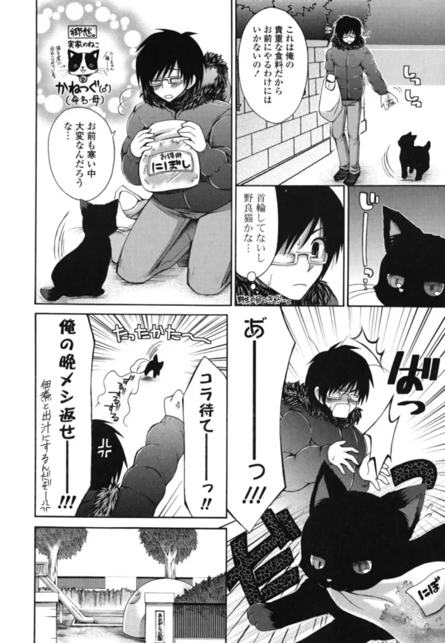 冷たくなってる仔猫と親っぽい野良猫を家に連れ帰って助けた結果【無料 エロ同人】9