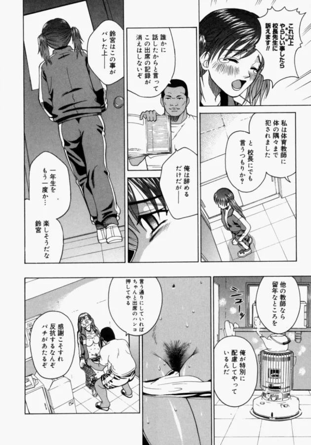 マジメな女子校生がケガで休んだ分の体育の授業の補習をするんだけど、変態教師に単位が欲しいなら言う事聞けって言われて、アナルを開発されちゃうよｗｗｗ14