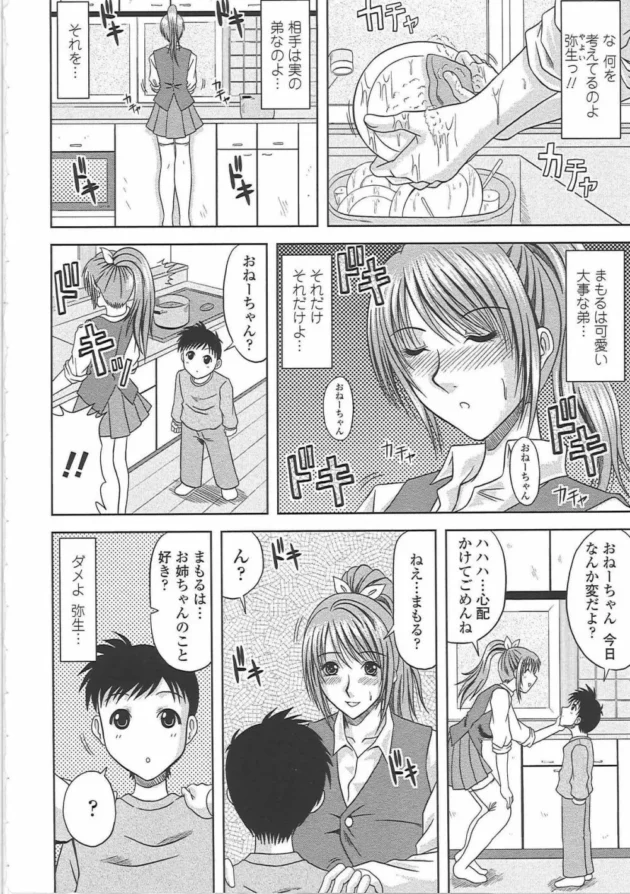 両親が旅行に出かけて、ショタな弟とお留守番してたら可愛くて我慢できなくなって逆レイプしちゃうお姉ちゃん【柊流架 エロ同人】15