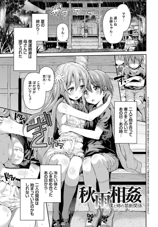 親に捨てられ同じ心の傷を持つ姉と弟が互いに身体求め合ってラブラブ近親相姦Ｈ！もう誰にも止められない【無料 エロ同人】4