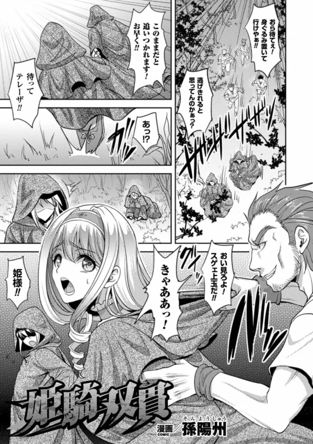 鬼畜なエロ触手に全穴レイプされて堕ちていく高貴な姫騎士たち【無料 エロ同人】4