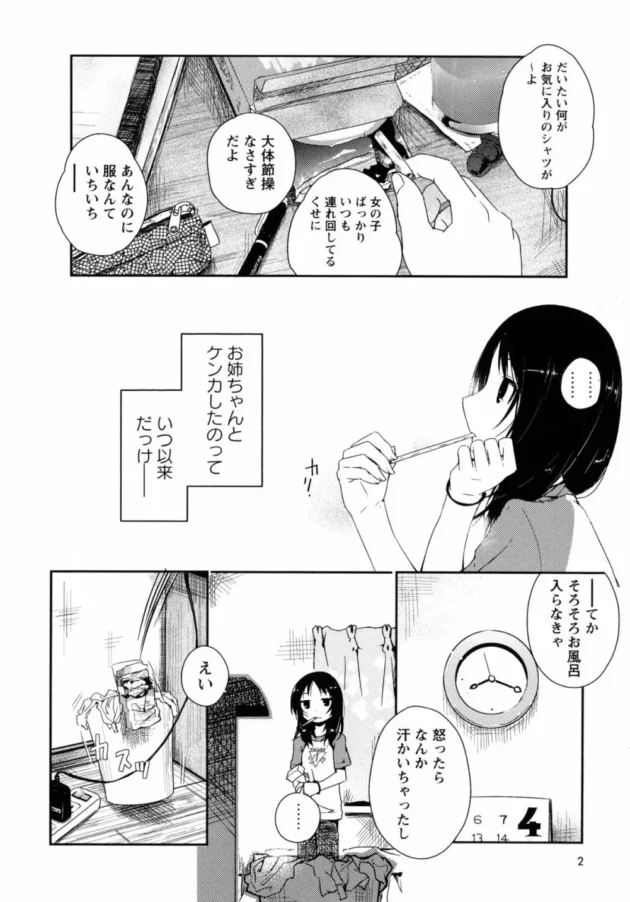 喧嘩した姉妹が仲直りレズエッチしちゃうよｗ【無料 エロ同人】4