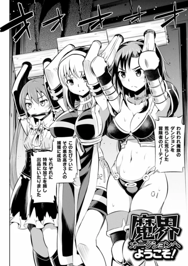 奴隷売買される美少女たちが魔族やモンスターに陵辱輪姦されちゃってるよ～【無料 エロ同人】6