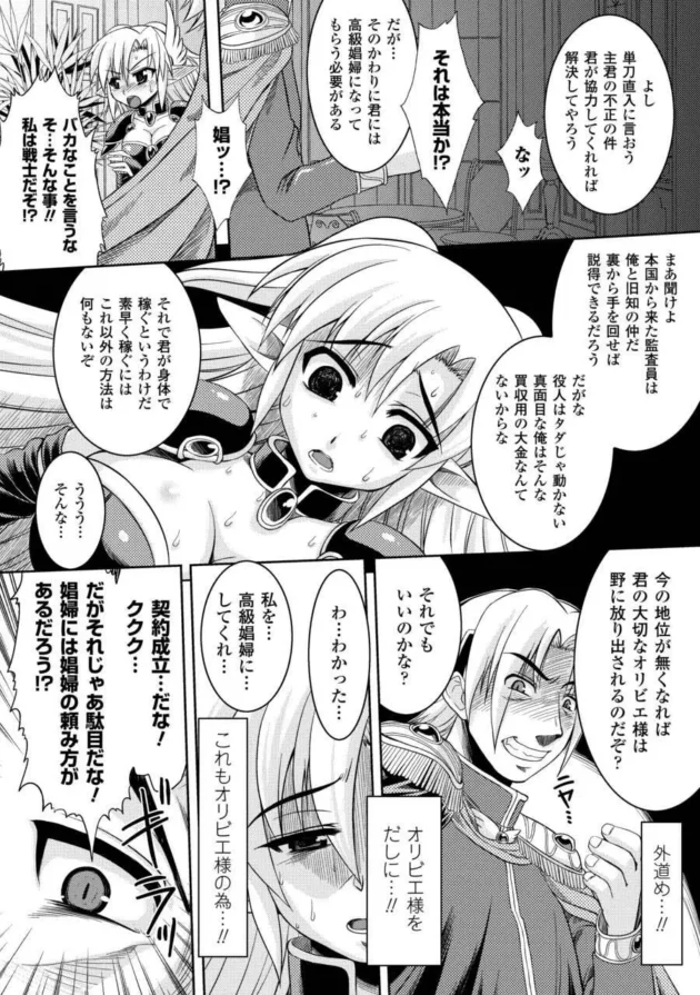 エルフの女戦士さんが姫の為に高級娼婦になって嫌なのに～って感じで媚薬とかでエロ調教されちゃう！処女からの調教っていいよね～【無料 エロ同人】8