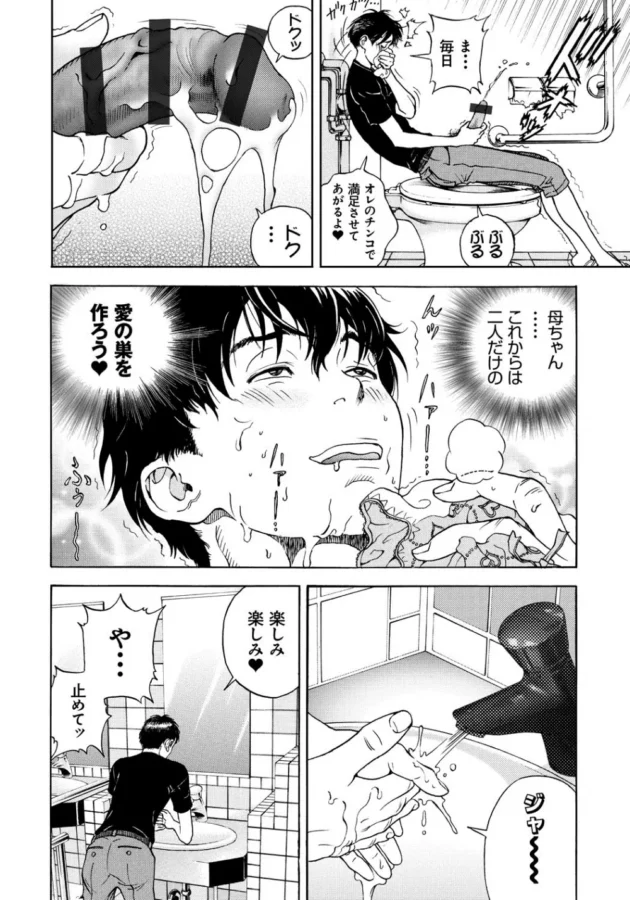 専門学校を卒業して２年ぶりに帰ってきたら公園でレイプされている女を見つけたんだけど、美魔女なオレの母ちゃんだった【無料 エロ同人】9