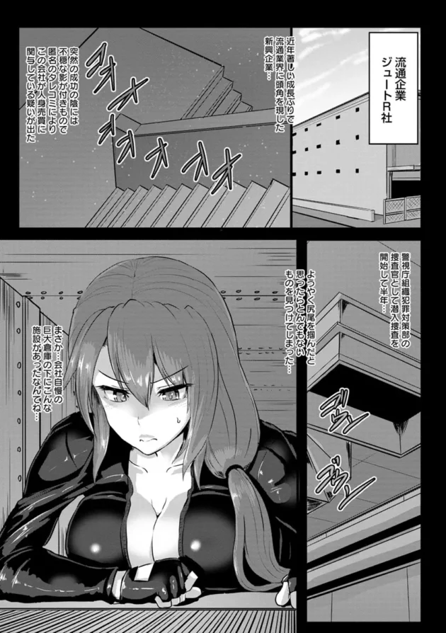 攫った女を性奴隷にしてる危ない施設へ潜入捜査した巨乳美女なのだが…【無料 エロ同人】11
