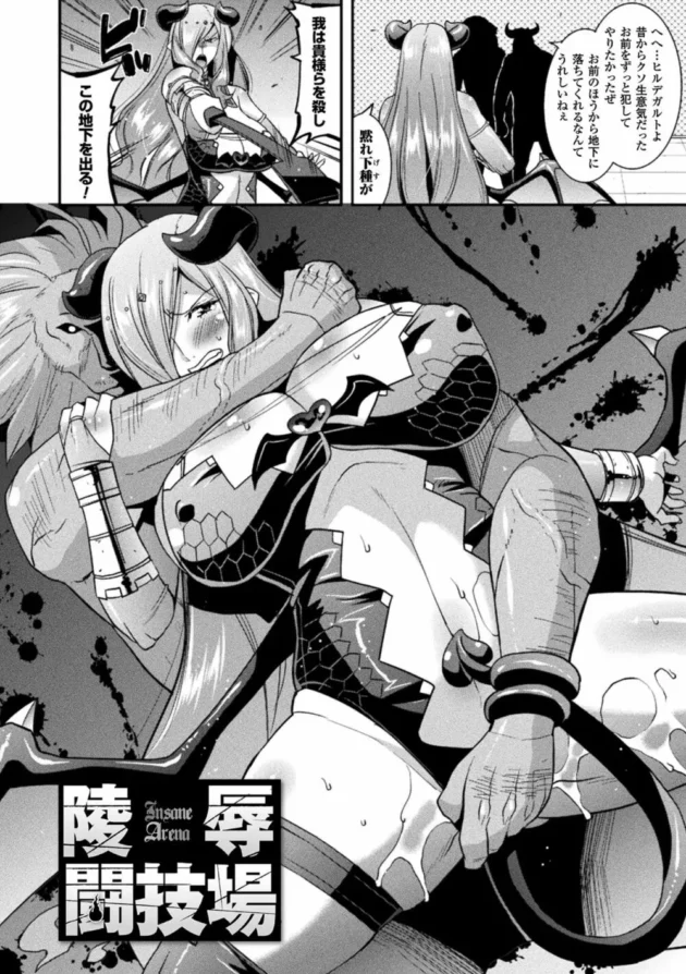 冷血の魔女が地下闘技場で極悪な獣人コンビに公開凌辱されてしまう…【無料 エロ同人】6