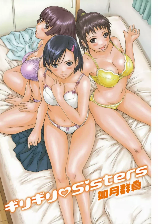 両親が再婚して同級生の姉と巨乳でカワイイ妹がデキタ！【無料 エロ同人】3
