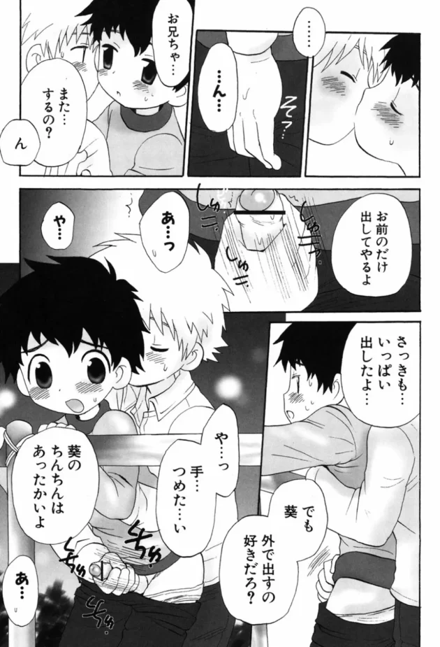 ショタBLキター！両親が夜いないショタっ子同士がオチンチンをクチュクチュしたりヌプヌプしたりする【星逢ひろ エロ同人】6