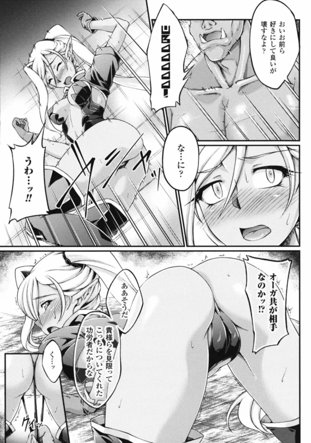 敵に捕まったエルフの女王様がガッツリレイプされてしまう【無料 エロ同人】-29