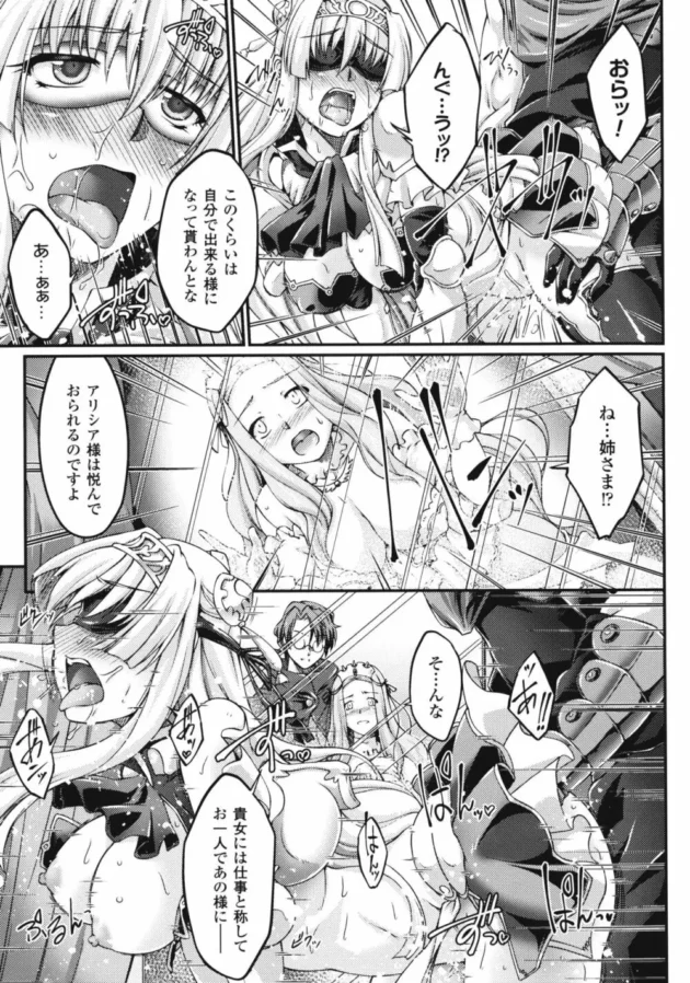 敵に捕まったエルフの女王様がガッツリレイプされてしまう【無料 エロ同人】-77