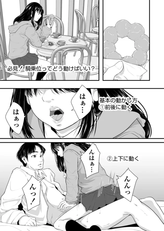 セックスに興味津々になったJKが一回一万で同級生の男子と初セックスｗ【無料 エロ漫画】-27