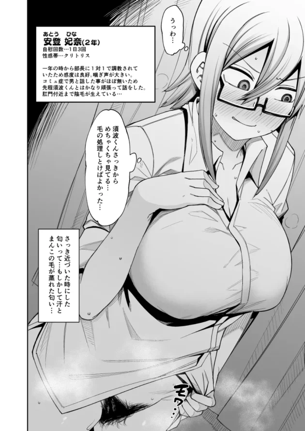 文芸部を紹介されたのだが実質ヤリサーだったｗ【無料 エロ漫画】-19
