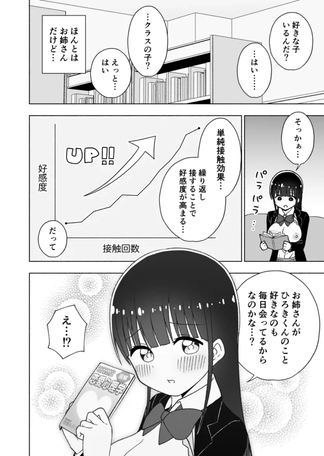 図書館でよく合うショタとJKがおねショタエッチ始めちゃうｗ【無料 エロ漫画】-11