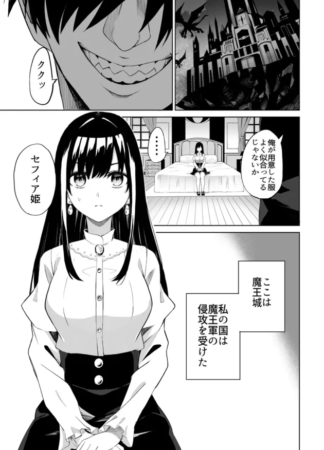 【エロ漫画】姫セフィアが壊れるまで【エロ同人 無料】(3)